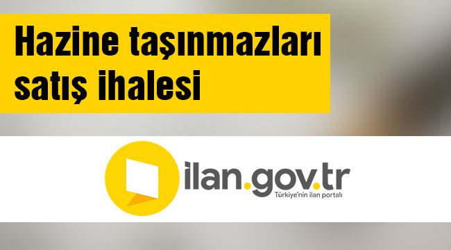 Hazine taşınmazları satış ihalesi