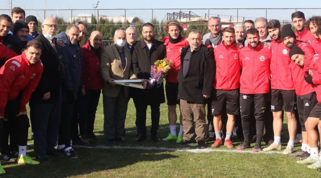 TURGUTLUSPOR'A BAYBURT MAÇI ÖNCESİ DESTEK ZİYARETLERİ