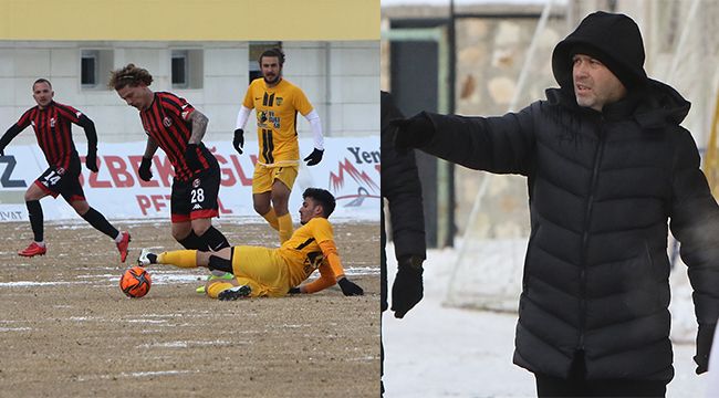 TURGUTLUSPOR BUZLU ZEMİNDE PUAN ÇIKARDI 0-0