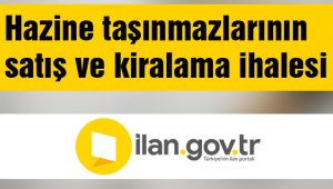 Hazine taşınmazlarının satış ve kiralama ihalesi