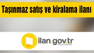 Taşınmaz satış ve kiralama ilanı 