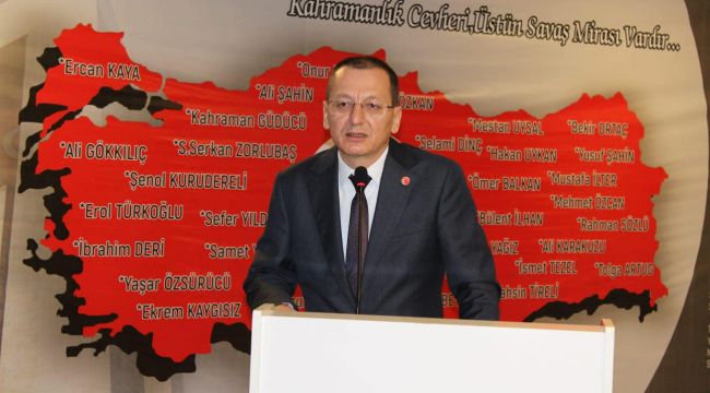 ALİ YILMAZ: SİZLER BİZE ŞEHİTLERİMİZİN EMANETİSİNİZ