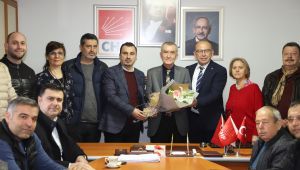 BAŞEVİRGEN VE AKIN’DAN CHP İLÇE YÖNETİMİNE ZİYARET