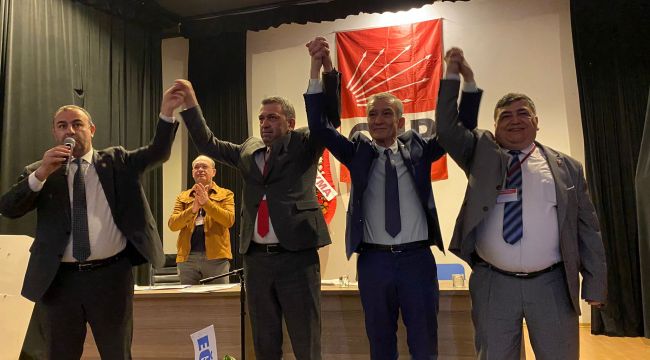 CHP'DE HÜSEYİN OĞUZ YENİDEN BAŞKAN