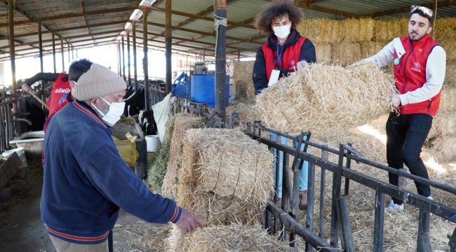 GÖNÜLLÜ GENÇLER MANİSA'DA GÖNÜLLERE DOKUNDU