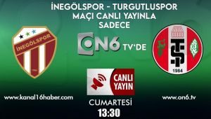 İNEGÖLSPOR - TURGUTLUSPOR MAÇI CANLI YAYINDA