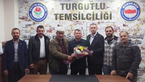 TURGUTLU EĞİTİM-BİR-SEN’ DE BAYRAK DEĞİŞİMİ