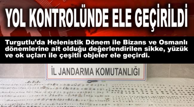 YOL KONTROLÜNDE ELE GEÇİRİLDİ