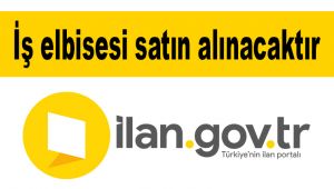 İş elbisesi satın alınacaktır