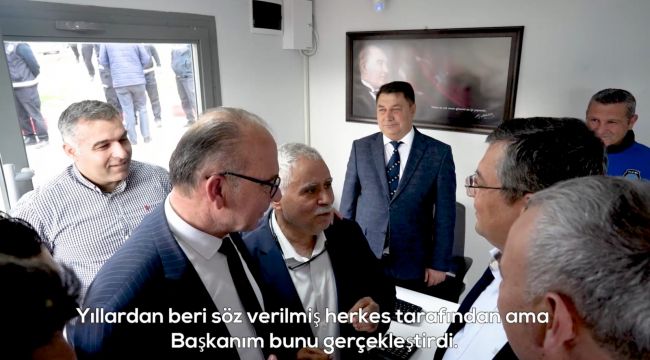 MUHTAR SAİT KAYA'DAN BAŞKAN AKIN'A ÖVGÜ