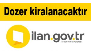 Dozer kiralanacaktır