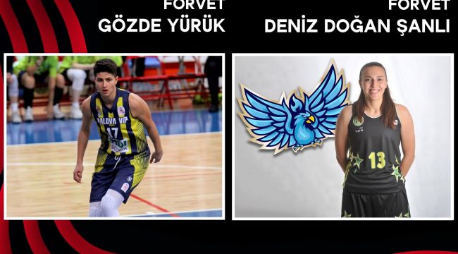 GÖZDE YÜRÜK VE DENİZ DOĞAN ŞANLI, TURGUTLU BELEDİYESPOR'DA