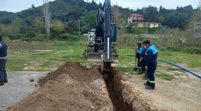 Barış Mahallesi’nde Yeni Yerleşim Bölgelerine İçme Suyu Hattı