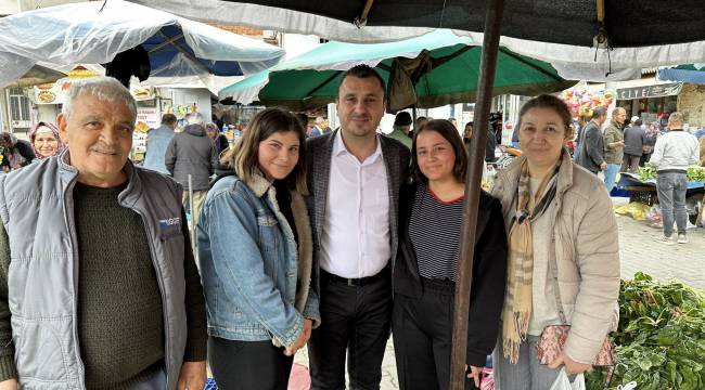 CHP'li Bekir Başevirgen Kula'da 