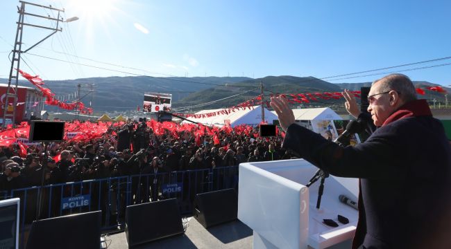 Cumhurbaşkanı Erdoğan, “Gaziantep-Kilis Afet Konutları Temel Atma Töreni