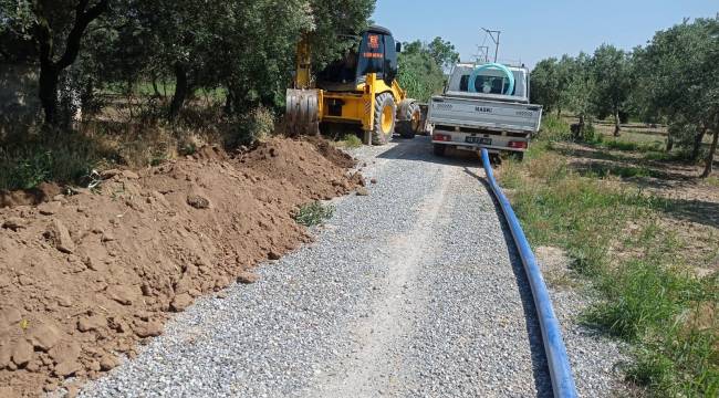 Akhisar Ulucami Mahallesinde Kısmi İçme Suyu Hattı Döşendi