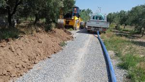 Akhisar Ulucami Mahallesinde Kısmi İçme Suyu Hattı Döşendi