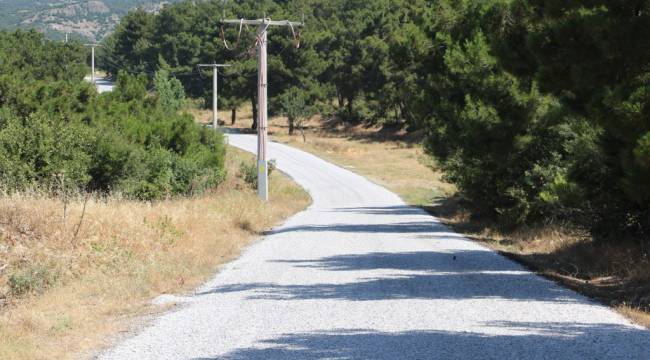 Büyükşehir Kırkağaç’ta yol konforunu arttırdı