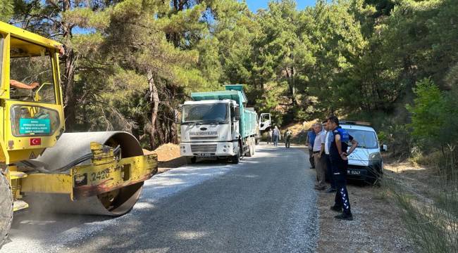   Soma’da 17 Mahalleyi Sevindiren Asfalt Çalışması