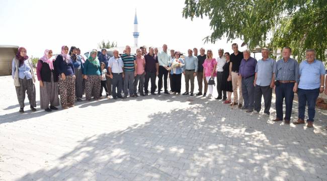 40 Yıllık Yol Özlemlerine Başkan Ergün Son Verdi