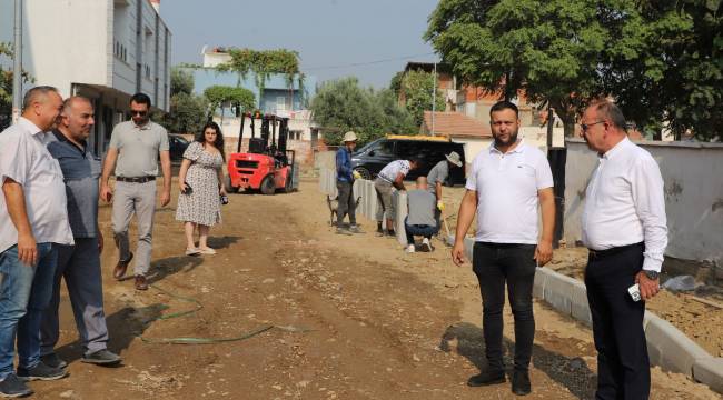 Başkan Çetin Akın: “İstasyonaltı Mahallesinin üstyapısı komple yenilenecek” 