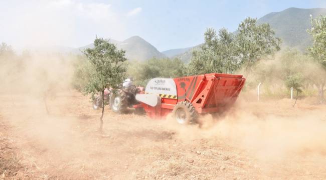 Kırkağaç’ta Taşlı Araziler Tarlaya Dönüyor