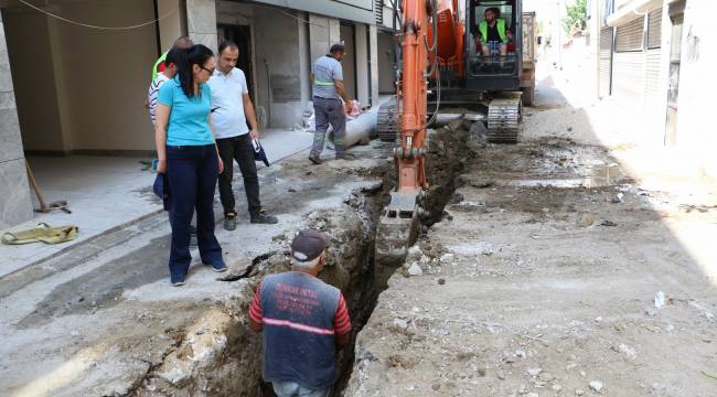 MASKİ’den Salihli’de Altyapı Çalışması