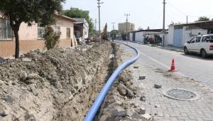 Saruhanlı Beydere Caddesi’nde Terfi Hattı Çalışması Tamamlandı