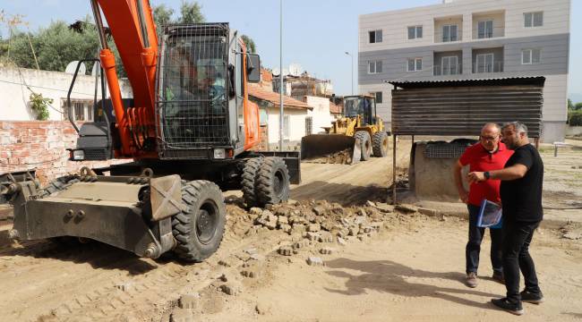 Turgutlu Belediyesinden İstasyonaltı Mahallesine Büyük Yatırım