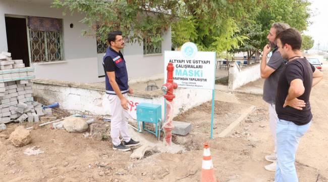 Turgutlu Çampınar’da Altyapı Bitti Sıra Üstyapıda