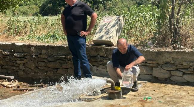 Uluderbent Mahallesinde Sondaj Çalışmaları Tamamlandı