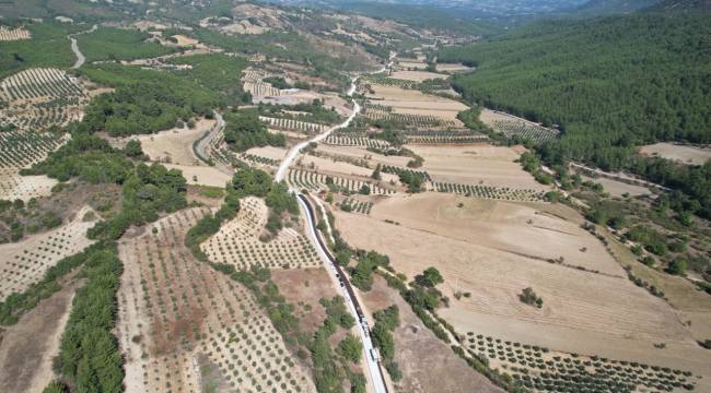 Akhisar’da 111 Kilometre Asfalt Çalışması