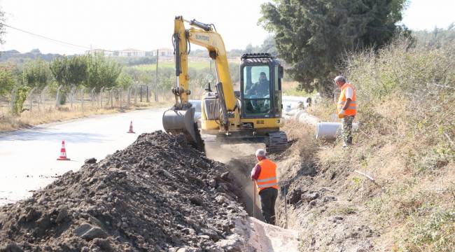 Deniş Mahallesi'nde kanalizasyon çalışması yapıldı