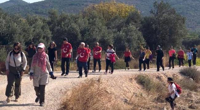 TURBELDAK Urla'da Yürüyüş Yaptı 