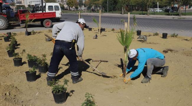 Turgutlu'da çevre düzenleme çalışması yapıldı