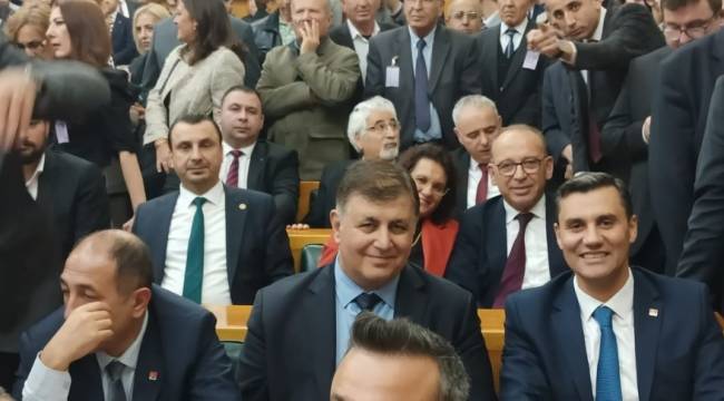 BAŞKAN ÇETİN AKIN,CHP GRUP TOPLANTISINA KATILDI