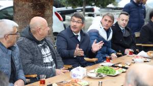 ÇİMENTEPE CADDESİ ESNAFLARINDAN  BAŞKAN ÇELİK'E HİZMET TEŞEKKÜRÜ