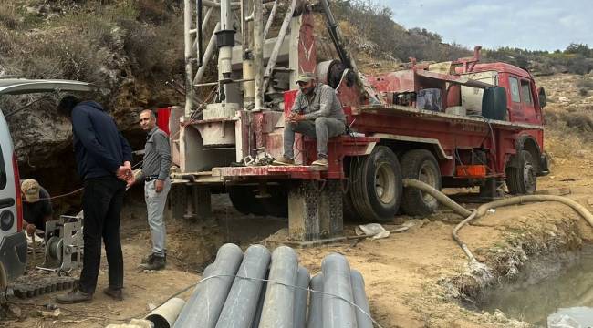 Kasaplı Mahallesinde Sondaj Çalışması Yapıldı