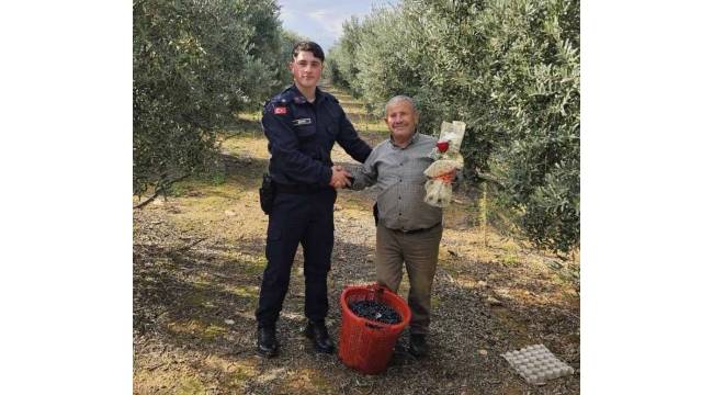 Manisa Jandarması Öğretmenleri Unutmadı