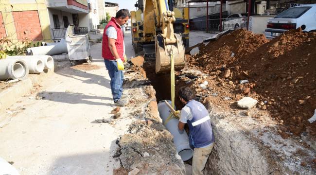 Selvilitepe’de Altyapı Çalışmaları Sürüyor