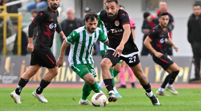 TURGUTLUSPOR, AMASYA’DAN BİR PUANLA DÖNDÜ