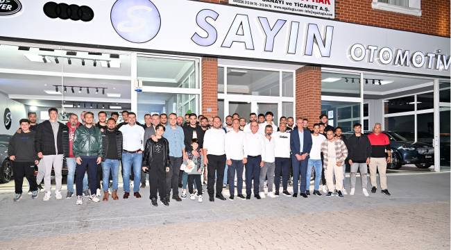 TURGUTLUSPOR,YEMEKTE BİR ARAYA GELDİ 