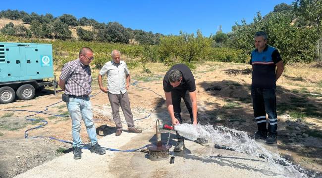 Üşümüş Mahallesinde Sondaj Çalışması Yapıldı