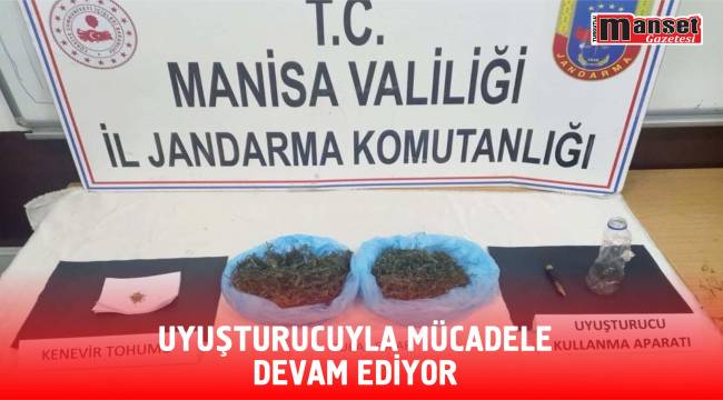 Uyuşturucuyla Mücadele Devam Ediyor 