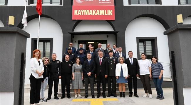 Vali Ünlü'den Alaşehir'e Ziyaret  