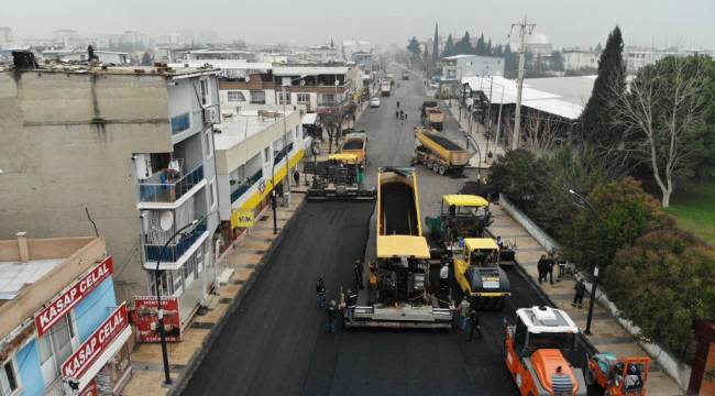 Büyükşehir’den Horozköy Caddesi İçin Yoğun Mesai