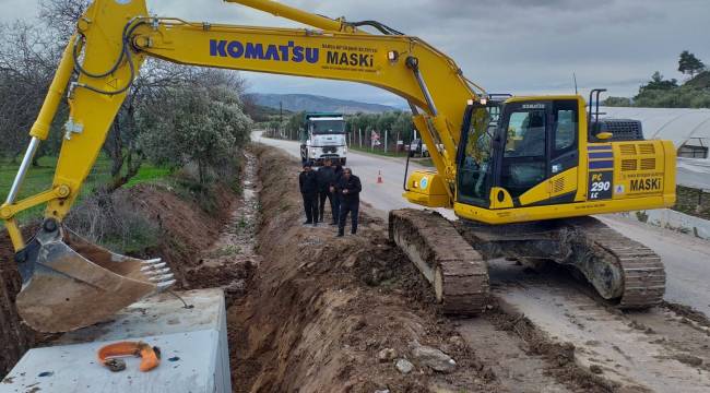 MASKİ Dere Yataklarında Menfez Montajlarına Devam Ediyor