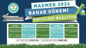 MASMEK’lerde 2024 Bahar Dönemi Kurs Kayıtları Başladı