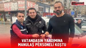 Vatandaşın Yardımına MANULAŞ Personeli Koştu