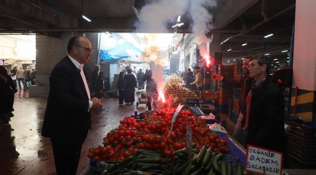 Başkan Çetin Akın: “Cumartesi Kapalı Pazar Yeri’nin projesi hazır”